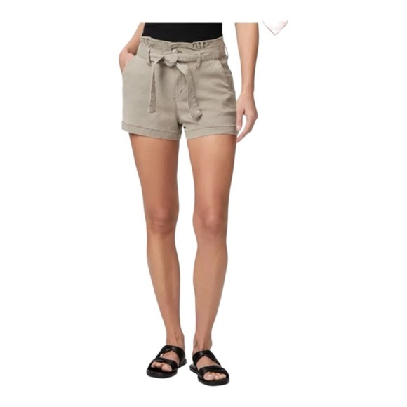 Paige Anessa Tie Waist Pleated Shorts NWT - Picture 1 of 9